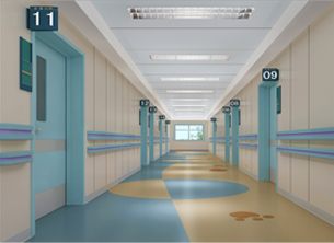醫院門病房門走廊
