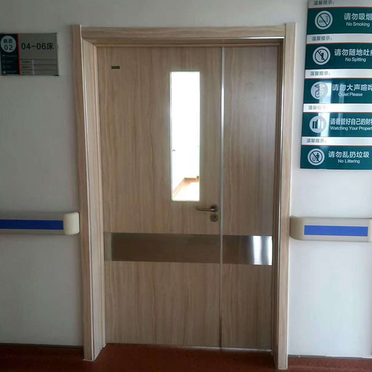 木質醫院門抗污抑菌效果好嗎?